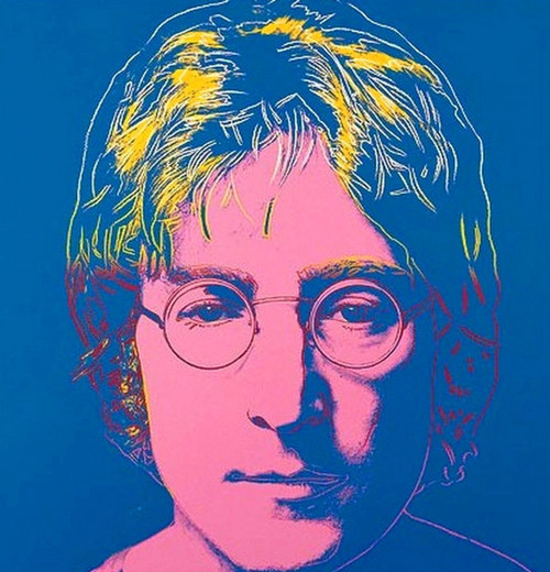Andy Warhol - John Lenon Poster Canvas Movie Film Print A0 A1 A2 A3 A4 A5 A6 Art