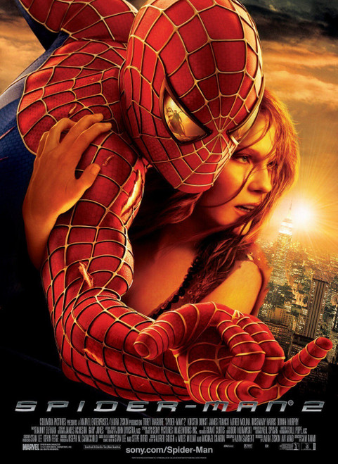 Spider-man 2 (2004)_4 Poster Canvas Movie Film Print A0 A1 A2 A3 A4 A5 A6 Art Wa