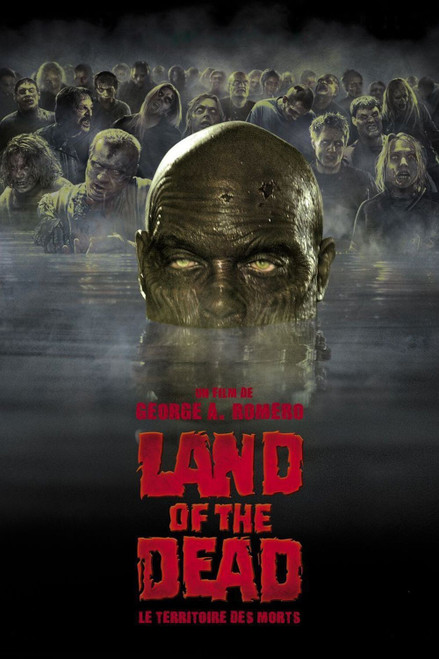 LAND OF THE DEAD (2005) 2 Poster Canvas Movie Film Print A0 A1 A2 A3 A4 A5 A6 Ar
