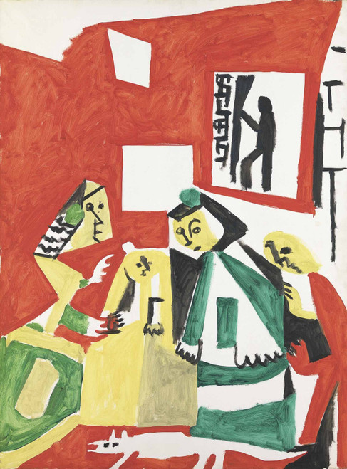 102-Las-Meninas,-15-Nov-1957_070479_CMYK_2015_03_02 Art Gallery Poster Canvas Pr