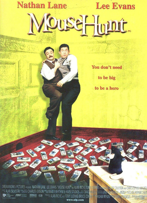 Mousehunt (1997)_5 Poster Canvas Movie Film Print A0 A1 A2 A3 A4 A5 A6 Art Wall