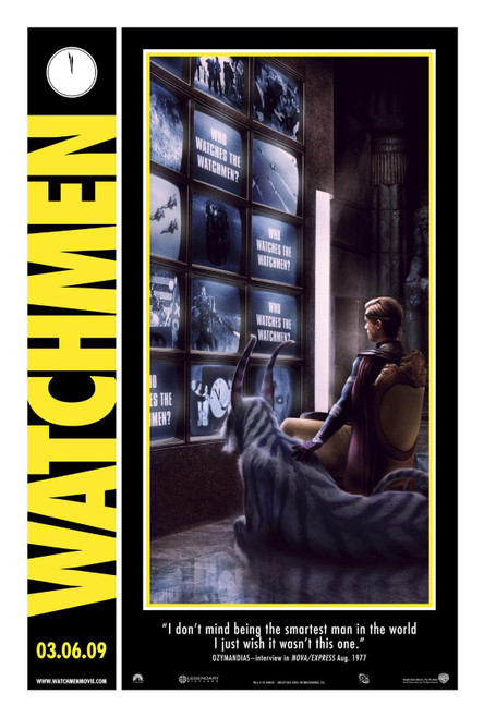 Watchmen (2009)_7 Poster Canvas Movie Film Print A0 A1 A2 A3 A4 A5 A6 Art Wall D