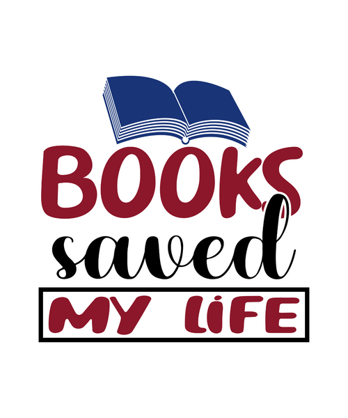 Books saved my life-01 Poster Canvas Movie Film Print A0 A1 A2 A3 A4 A5 A6 Art W