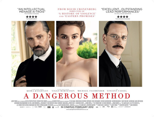 A Dangerous Method (2011)_5 Movie Film Poster Canvas iconic design