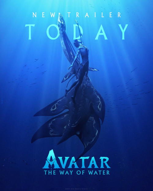 Avatar The Way of Water 8A Poster Canvas Movie Film Print A0 A1 A2 A3 A4 A5 A6 A