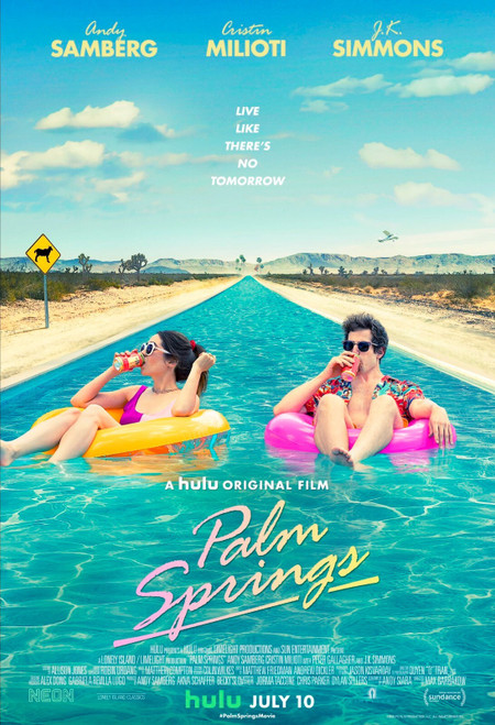 Palm Springs (2020)_1 Poster Canvas Movie Film Print A0 A1 A2 A3 A4 A5 A6 Art Wa