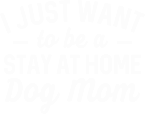 0011 StayHomeDogMom wht Poster Canvas Movie Film Print A0 A1 A2 A3 A4 A5 A6 Art