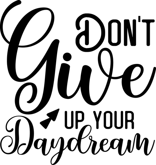 Don't Give Up Your Daydream Poster Canvas Movie Film Print A0 A1 A2 A3 A4 A5 A6