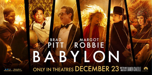Babylon (2022)_9 Movie Film Poster Canvas iconic design