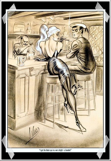 bill-ward-0111 Poster Canvas Movie Film Print A0 A1 A2 A3 A4 A5 A6 Art Wall Deco