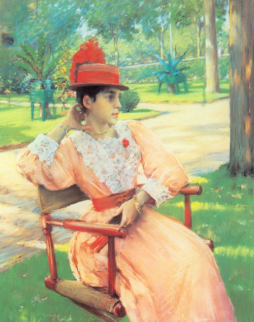 Afternoon In The Park 1890 Art Gallery Poster Canvas Print Wall Decoration A0 A1
