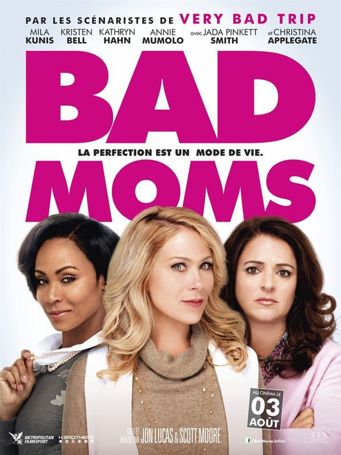 Bad Moms (2016)_2 Movie Film Poster Canvas iconic design