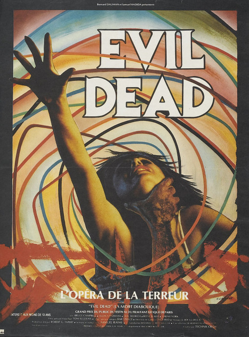 The Evil Dead (1981)_5 Poster Canvas Movie Film Print A0 A1 A2 A3 A4 A5 A6 Art W