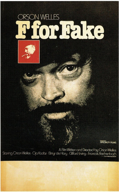 F For Fake- 1973 small Poster Canvas Movie Film Print A0 A1 A2 A3 A4 A5 A6 Art W