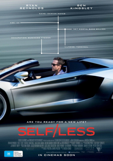 Self_less (2015)_7 Poster Canvas Movie Film Print A0 A1 A2 A3 A4 A5 A6 Art Wall