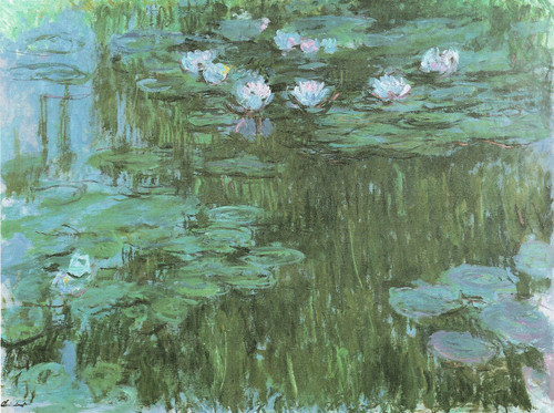 Monet- Water-Lilies(12) Poster Canvas Movie Film Print A0 A1 A2 A3 A4 A5 A6 Art
