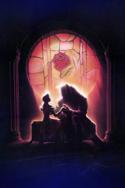 Beauty-And-The-Beast-2447a603(1) Poster Canvas Movie Film Print A0 A1 A2 A3 A4 A