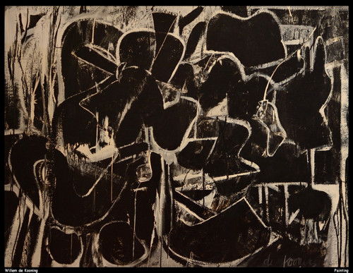 willem-de-kooning---painting--jpb_24443477870_o(1) Poster Canvas Movie Film Prin
