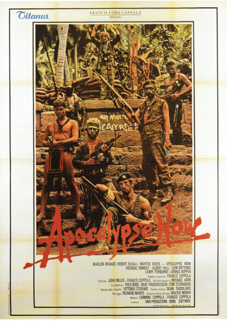Apocalypse Now- 1979 Poster Canvas Movie Film Print A0 A1 A2 A3 A4 A5 A6 Art Wal