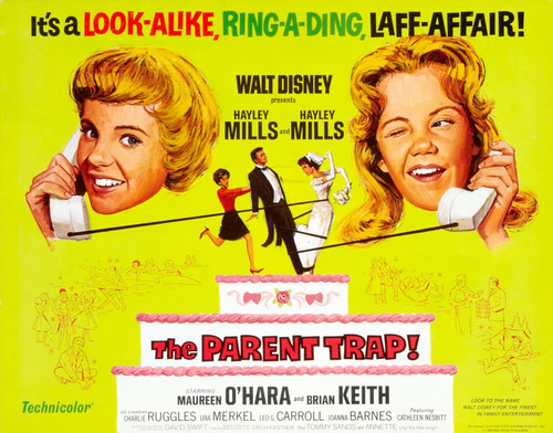 The Parent Trap (1961)_6 Poster Canvas Movie Film Print A0 A1 A2 A3 A4 A5 A6 Art