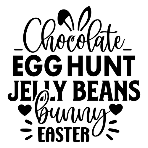 Chocolate Egg Hunt Jelly Beans Bunny Easter-01 Poster Canvas Movie Film Print A0