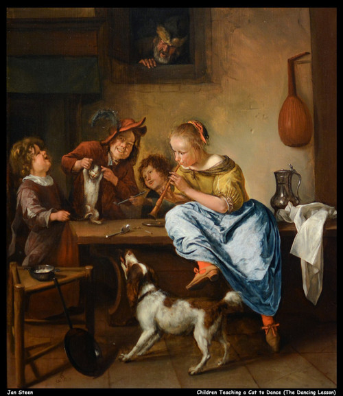 jan-steen---children-teaching-a-cat-to-dance-the-dancing-lesson--jpb_28035847046