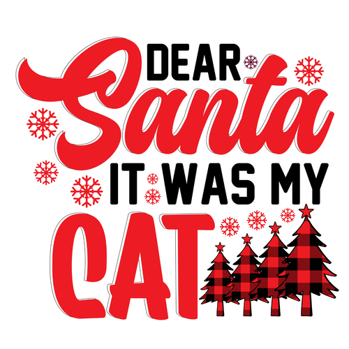 santa it was my cat-01 Poster Canvas Movie Film Print A0 A1 A2 A3 A4 A5 A6 Art W santa it was my cat-01 Poster Canvas Movie Film Print A0 A1 A2 A3 A4 A5 A6 Art W