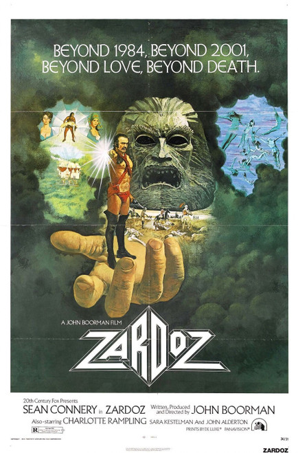 Zardoz (1974)_0 Poster Canvas Movie Film Print A0 A1 A2 A3 A4 A5 A6 Art Wall Dec