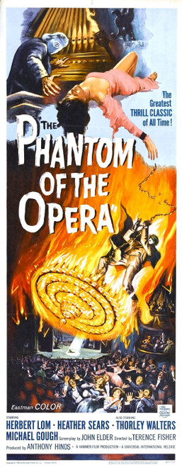 Phantom Of Opera 1962 03 Poster Canvas Movie Film Print A0 A1 A2 A3 A4 A5 A6 Art
