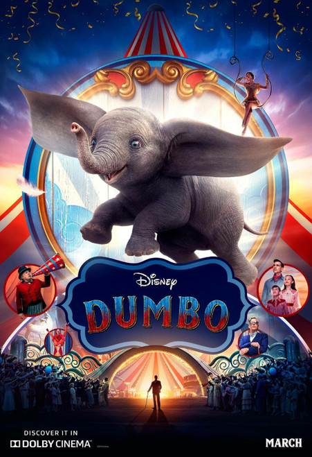 Dumbo (2019) 7 Poster Canvas Print Art Painting Decor Reprint wall A0 A1 A2 A3 A