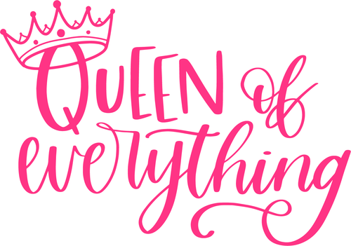 queen of everything Poster Canvas Unique Design Print A0 A1 A2 A3 A4 A5 A6 Art W