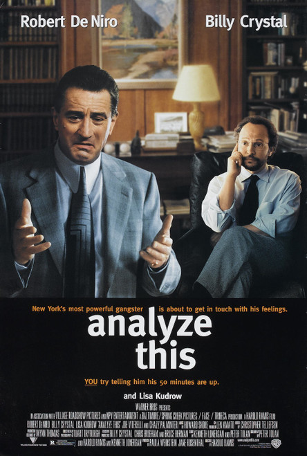 Analyze This (1999)_0 Movie Film Poster Canvas iconic design