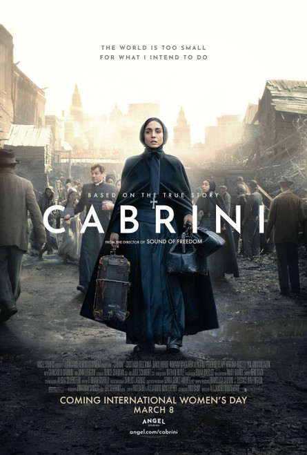 Cabrini (2024)_1 Movie Film Poster Canvas iconic design Cabrini (2024)_1 Movie Film Poster Canvas iconic design