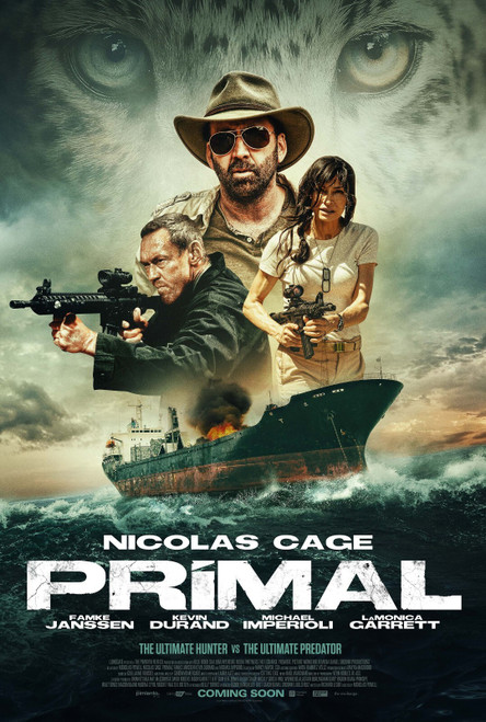 Primal (2019)_2 Poster Canvas Movie Film Print A0 A1 A2 A3 A4 A5 A6 Art Wall Dec