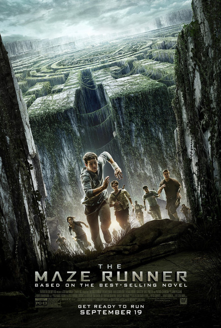 The Maze Runner (2014)_2 Poster Canvas Movie Film Print A0 A1 A2 A3 A4 A5 A6 Art