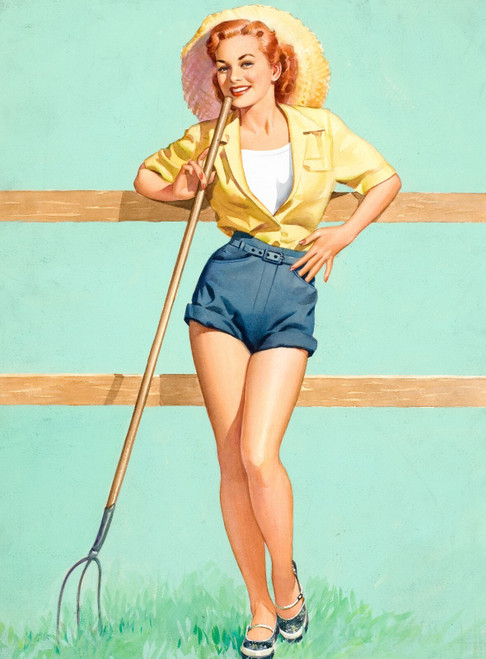 Pin-Up-Girls-ver42 Poster Canvas Movie Film Print A0 A1 A2 A3 A4 A5 A6 Art Wall
