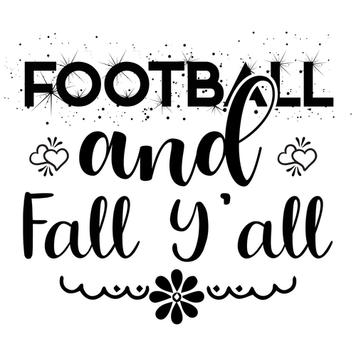 Football and Fall Yall Personalized Poster Canvas Print A0 A1 A2 A3 A4 A5 A6 Art