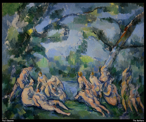 paul-czanne---the-bathers--jpb_17704235263_o(1) Poster Canvas Movie Film Print A