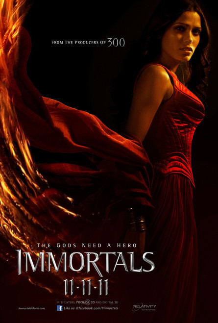 Immortals (2011)_8 Poster Canvas Movie Film Print A0 A1 A2 A3 A4 A5 A6 Art Wall