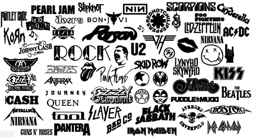BW Bands Poster Canvas Movie Film Print A0 A1 A2 A3 A4 A5 A6 Art Wall Decoration