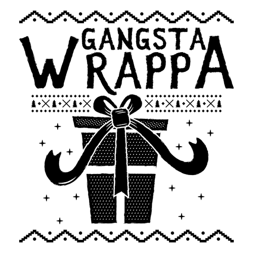 1_Gangsta Wrappa_black-01 Poster Canvas Movie Film Print A0 A1 A2 A3 A4 A5 A6 Ar