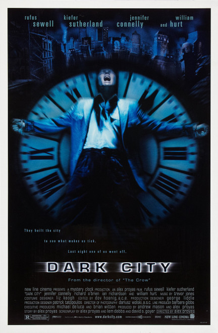 Dark City (1998)_1 Movie Film Poster Canvas iconic design