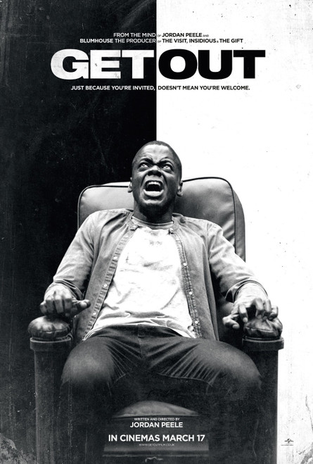 Get Out (2017)_4 Movie Film Poster Canvas iconic design