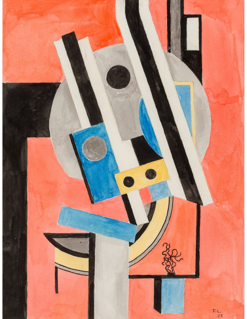 FERNAND LEGER Composition 1925 Poster Canvas Movie Film Print A0 A1 A2 A3 A4 A5