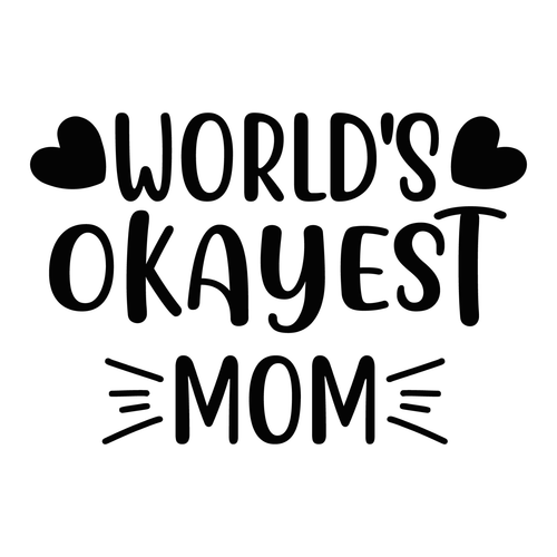 world's okayest mom-01 Poster Canvas Movie Film Print A0 A1 A2 A3 A4 A5 A6 Art W