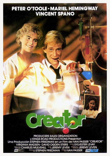 Creator (1985)_2 Movie Film Poster Canvas iconic design Creator (1985)_2 Movie Film Poster Canvas iconic design