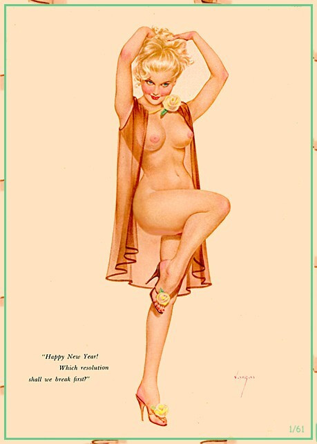 Alberto_Vargas_Pin-Up_Art_218 Art Gallery Poster Canvas Print Wall Decoration A0