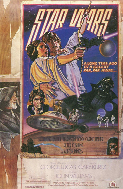 Star Wars (1977)_5 Poster Canvas Movie Film Print A0 A1 A2 A3 A4 A5 A6 Art Wall