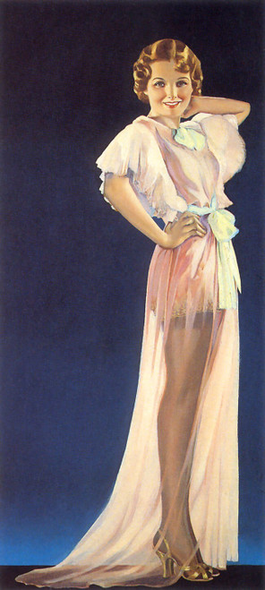 Alberto_Vargas_Pin-Up_Art_059 Art Gallery Poster Canvas Print Wall Decoration A0