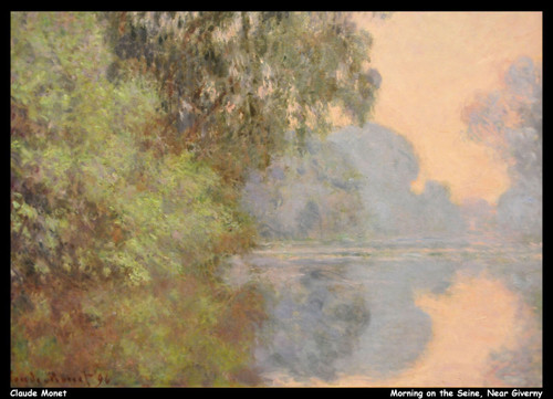 claude-monet---morning-on-the-seine-near-giverny_11016151024_o(1) Poster Canvas